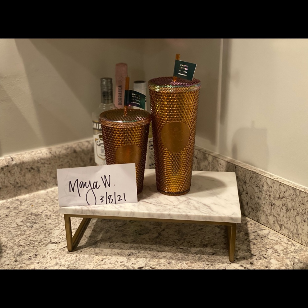 Starbucks Honeycomb 50th Anniversary Cup